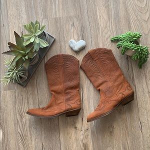 Western style boots